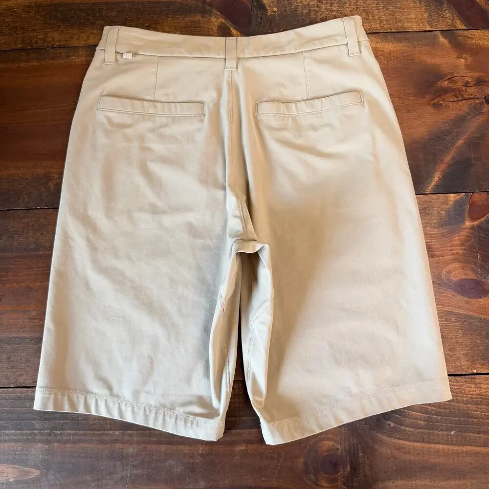 Lululemon Commission Relaxed-Fit Chino Khaki Shorts Beige 11